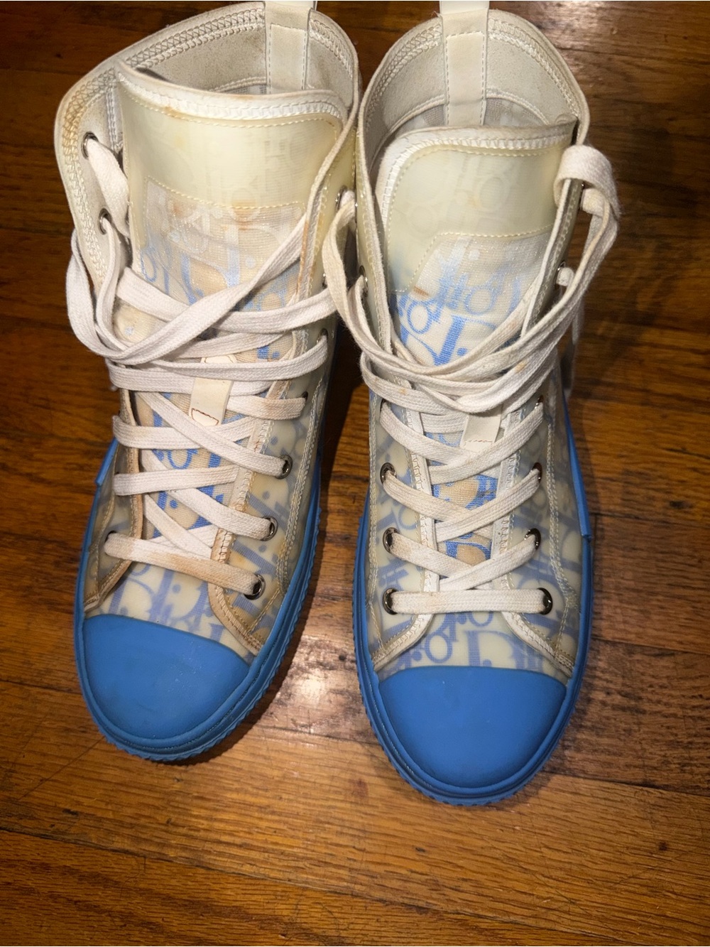 Dior high top sneakers